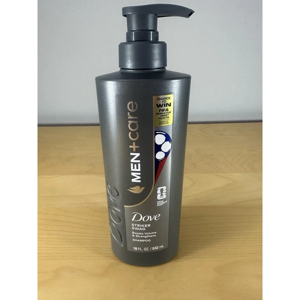 Dove Men+Care FIFA Shampoo - Striker Swag - 18 fl oz NEW